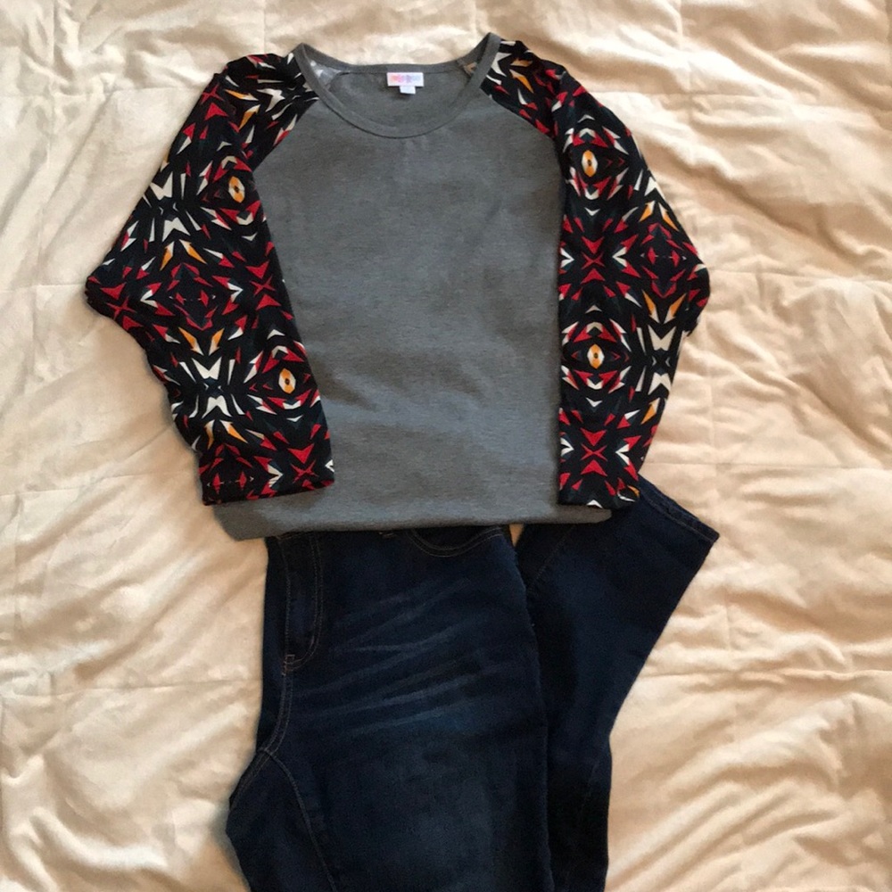 Lularoe Randy 3/4 Sleeve Top